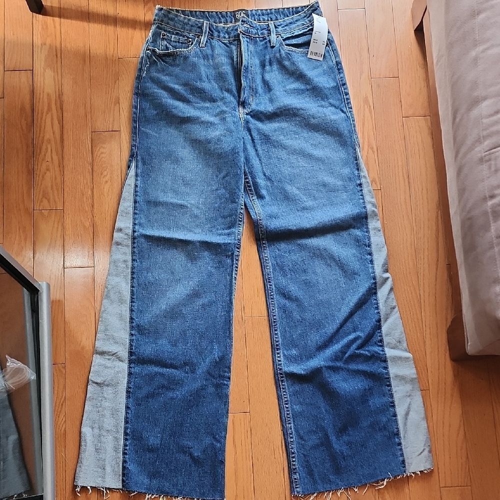 BDG Two-Tone Flare Jeans- Women's Size 29